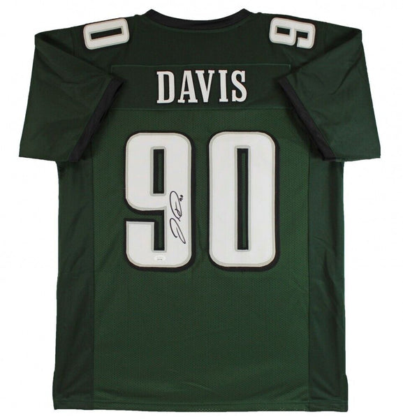 Jordan Davis Signed Philadelphia Eagles Jersey (JSA COA) 2022 1st Round Pick D.T