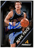 Mark Price Autographed/Signed 2013-2014 Panini Pinnacle #264 Card Beckett 52558