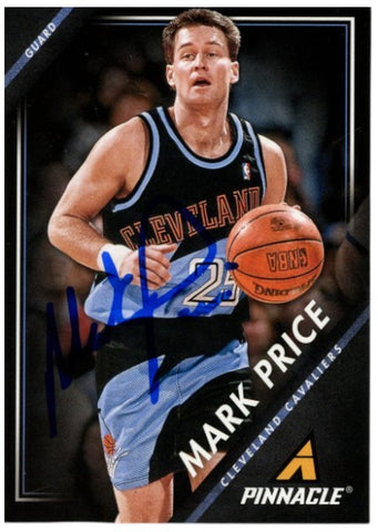 Mark Price Autographed/Signed 2013-2014 Panini Pinnacle #264 Card Beckett 52558