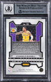 Lakers D'Angelo Russell Signed 2023 Panini Prizm RWB #111 Card Auto 10! BAS Slab