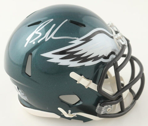 Brandon Graham Signed Philadelphia Eagles Mini Helmet (Beckett) Ex-Michigan Edge