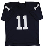 Penn State Abdul Carter Authentic Signed Navy Blue Pro Style Jersey BAS Witness