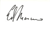 Ed Marinaro Autographed/Signed Minnesota Vikings Index Card BAS 45283