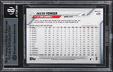 Cardinals Dexter Fowler Authentic Signed 2020 Topps #479 Card BAS Slabbed