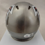 DRAKE LONDON SIGNED ATLANTA FALCONS FLASH SPEED MINI HELMET BECKETT