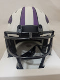 ZAY FLOWERS SIGNED BALTIMORE RAVENS LUNAR ECLIPSE SPEED MINI HELMET BECKETT