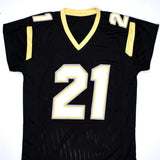 Deion Sanders Autographed Coach Prime Black College Style Jersey-Beckett W Holo