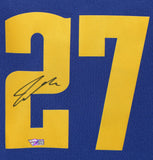 Jamal Murray Autographed Denver Nuggets Blue Dri-Fit XL Jersey FAN 39645