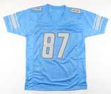 Sam LaPorta Signed Detroit Lions Jersey (Beckett) 2023 2nd Round Pick / Iowa