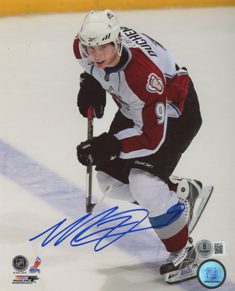 Avalanche Matt Duchene Authentic Signed 8x10 Vertical Photo BAS #BU64113