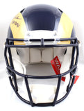 Marshall Faulk Signed F/S Rams 00-16 Speed Authentic Helmet w/HOF-Beckett W Holo