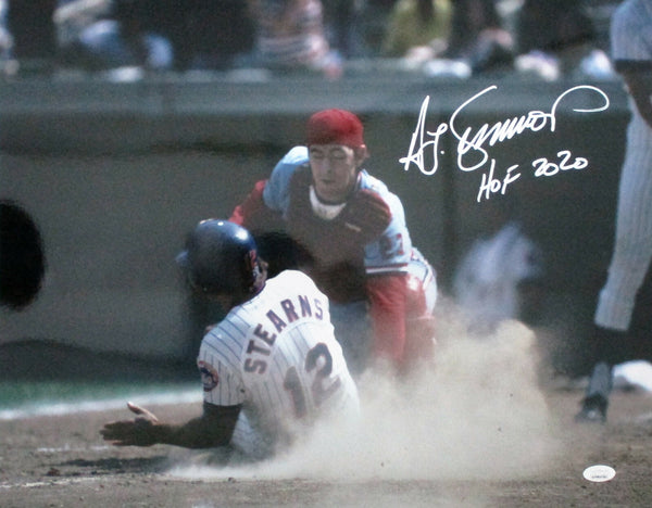 Cardinals TED SIMMONS Signed 16x20 photo #4 w/ "HOF 2020" AUTO - Brewers - JSA