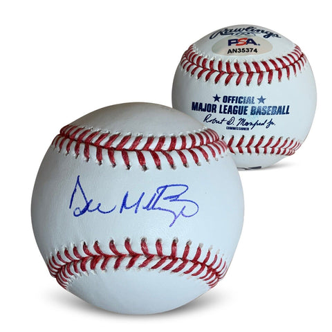 Don Mattingly Autographed MLB Signed Baseball PSA DNA COA With UV Display Case