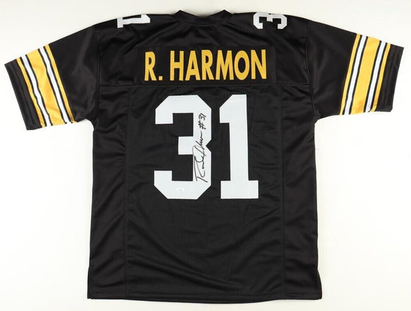 Ronnie Harmon Signed Iowa Hawkeye Jersey (JSA COA) 1986 1st Rnd Pk Buffalo Bills