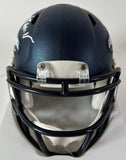 Nik Bonitto Autographed Denver Broncos Navy Mini Helmet Beckett COA