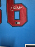 CUSTOM FRAMED MINNESOTA TWINS JIM KAAT AUTOGRAPHED SIGNED JERSEY BECKETT HOLO