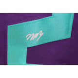 Lamelo Ball Autographed/Signed Pro Style Purple Jersey JSA 43529