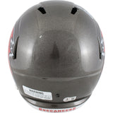 Warren Sapp Autographed Tampa Bay Buccaneers F/S Helmet Beckett Witness 50173
