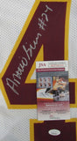 Antonio Gibson Washington Football Team Signed/Auto Custom Jersey JSA 157630
