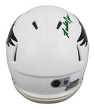 Eagles Randall Cunningham Signed 1969-73 TB Speed Mini Helmet W/ Case BAS Wit