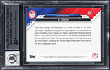 Warriors Steph Curry Signed 2024 Topps Olympic Games #22 Card Auto 10! BAS Slab
