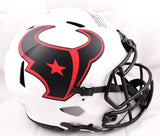 JJ Watt Autographed Texans F/S Lunar Speed Authentic Helmet-Beckett W Holo*Black
