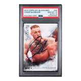 Conor McGregor Signed 2014 Topps UFC Bloodlines #98 Rookie Card - PSA 10 AUTO 10