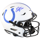 Edgerrin James Autographed Indianapolis Colts SpeedFlex Helmet Beckett 51584