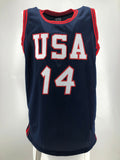 Gary Payton Signed 2000 Sydney Olympics Team USA Jersey (Beckett Hologram) Guard