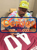 Von Miller Autographed/Signed College Style Red Jersey Beckett Witness 54741
