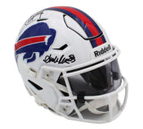 Jim Kelly, Andre Reed,Thurman Thomas Signed Buffalo Bills Speed Flex Midi Helmet