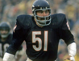 Dick Butkus Signed Chicago Bears Jersey (Beckett COA) 8xPro Bowl 1965-1972 L.B.