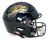 Travis Hunter Signed Jaguars Full Size Authentic SpeedFlex Helmet WR/CB Insc BAS