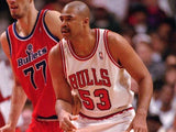 James Edwards Signed Chicago Bulls Jersey Inscribed "96 Champs" (JSA) Center