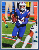 Stefon Diggs Signed 35x43 Framed Buffalo Bills Double Matted Jersey (Beckett) WR