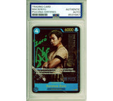 Mackenyu Signed One Piece Live Action Roranoa Zoro P-056 Encapsulated Game Card