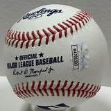 Brewers JEFF CIRILLO Signed Official MLB Baseball AUTO W/ 2 x All Star - JSA