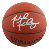 Mavericks Michael Finley Authentic Signed Spalding Basketball BAS #BV01128