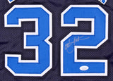 Christian Laettner Signed Duke Blue Devils "The Shot" Black Jersey (JSA)