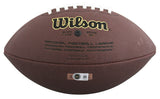 Oklahoma John Mateer Signed Wilson Super Grip Football W/ Case BAS Witnessed