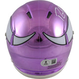 Randy Moss Autographed/Signed Minnesota Vikings Mini Helmet Chrome Beckett 50882
