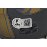 Randy Gradishar Autographed Denver Broncos Slate Mini Helmet HOF Beckett 46933