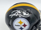 Hines Ward Autographed Steelers Black Speed Mini Helmet Beckett Witness 2W638754