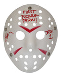 Ari Lehman Autographed/Signed Friday The 13th White Mask Jason Beckett 36375