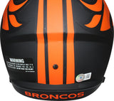 John Elway Signed Denver Broncos F/S Eclipse Helmet Beckett 40852