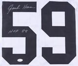 Jack Ham Signed Pittsburgh Steelers Jersey Inscribed HOF 88 (TSE) 8xPro Bowl L.B