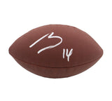 George Pickens Signed Pittsburgh Steelers Speed Composite Brown Football