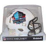 Emmitt Smith Autographed Hall of Fame Speed Mini Helmet Beckett Witness 50794