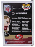 Joe Montana HOF Autographed Funko POP! Figurine #84 49ers JSA 175838