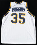 Bob Huggins Signed West Virginia Mountaineers Jersey (TSE) NCAA Basketball Coach
